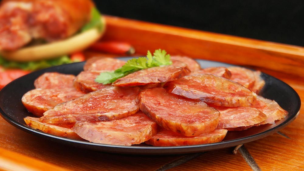 正宗四川特產(chǎn)煙熏麻辣香腸臘腸廣元臘肉廠(chǎng)家直銷(xiāo)批發(fā)一件代發(fā)